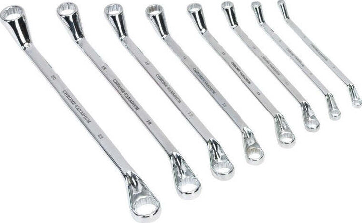 SET 8 PEZZI CHIAVI CHIAVE ANELLO ANELLI RING SPANNER 6 A 20 MM 7 A 22 MM FISSE ACCIAIO Fai da te/Utensili elettrici e a mano/Utensili a mano/Chiavi e chiavi inglesi/Chiavi con estremità aperta Trade Shop italia - Napoli, Commerciovirtuoso.it