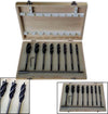 Set 8 Punte Per Trapano Tassellatore Puntale Autofilettante Legno Con Prolunga Fai da te/Utensili elettrici e a mano/Accessori per utensili elettrici/Set punte per trapani Trade Shop italia - Napoli, Commerciovirtuoso.it
