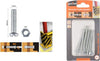 Set-8-Pz-Viti-Vite-Testa-A-Croce-Tonda-5-X-50mm-Con-Dadi-Dado-Esagonale-M5-90972