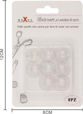 Set-8-Rocchetti-Spolina-Plastica-Bobine-Raccogli-Filo-Per-Macchina-Cucire-87533