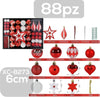 Set 88 Palline Natalizie Decorazioni 6 Cm Addobbi Per Albero Di Natale Xc-8273 Casa, arredamento e bricolage > Prodotti per Feste > Prodotti Natalizi Trade Shop italia - Napoli, Commerciovirtuoso.it