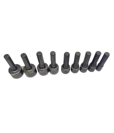 Set 9 Inserti Chiave Esagonale Per Avvitatore Chiave A Bussola Codolo Esagonale