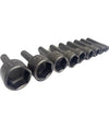 Set 9 Inserti Chiave Esagonale Per Avvitatore Chiave A Bussola Codolo Esagonale