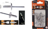 Set 9 Pezzi Rivetti Rivetto 4.8 X 22 Mm Accessori Per Bricolage Ferramenta 94984 Fai da te/Ferramenta/Chiodi viti ed elementi di fissaggio/Rivetti/Rivetti pieni Trade Shop italia - Napoli, Commerciovirtuoso.it