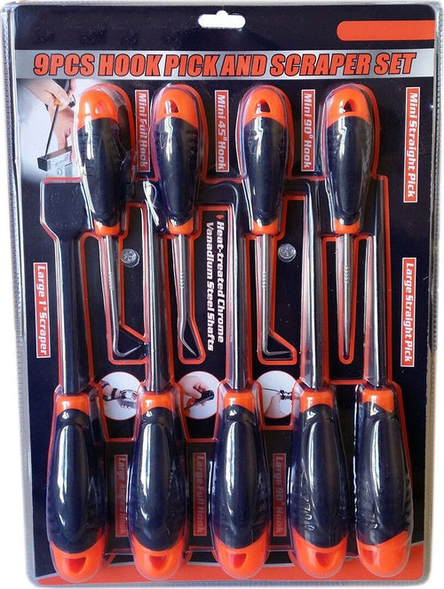 SET 9 PZ CACCIAVITE CACCIAVITI UNCINO RASCHIETTO SEPARA FILI RIMOZIONE ANELLI Fai da te/Utensili elettrici e a mano/Utensili a mano/Cacciaviti/Set cacciaviti Trade Shop italia - Napoli, Commerciovirtuoso.it