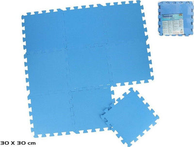 Set 9 Pz Piastrella Blu 30x30x1 Cm Morbido Puzzle Eva Piscina Protezione 980180 Giochi e giocattoli/Puzzle/Puzzle classici Trade Shop italia - Napoli, Commerciovirtuoso.it