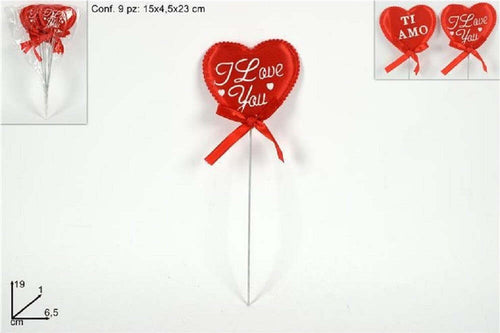 Set 9 Spilloni Cuori Con Fiocco I Love You Ti Amo Dedica San Valentino 6,5x19x1 Casa e cucina/Hobby creativi/Materiali per hobby creativi/Forniture per feste/Articoli per feste e compleanni per adulti/Decorazioni/Ghirlande festoni e coriandoli/Adesivi Trade Shop italia - Napoli, Commerciovirtuoso.it