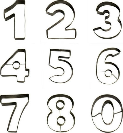 Set 9 Stampi Stampini Formine Numeri In Acciaio Inox Biscotti Pane Dolce Natale Casa e cucina/Teglie da forno e accessori per pasticceria/Accessori e utensili per pasticceria/Formine per biscotti Trade Shop italia - Napoli, Commerciovirtuoso.it