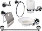 Set-accessori-bagno-cromati-6-pezzi-arredo-design-bagno-kit-porta-rotolo-asciuga