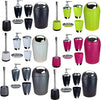 SET ACCESSORI BAGNO PORTA SAPONETTA DISPENSER SAPONE LIQUIDO PORTA SPAZZOLINI  Trade Shop italia - Napoli, Commerciovirtuoso.it
