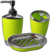 SET ACCESSORI BAGNO PORTA SAPONETTA DISPENSER SAPONE LIQUIDO PORTA SPAZZOLINI  Trade Shop italia - Napoli, Commerciovirtuoso.it