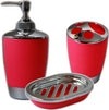SET ACCESSORI BAGNO PORTA SAPONETTA DISPENSER SAPONE LIQUIDO PORTA SPAZZOLINI  Trade Shop italia - Napoli, Commerciovirtuoso.it