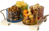 Set-Aperitivo-5-Pz-Antipastiera-Ciotole-In-Vetro-Colorate-Apericena-Finger-Food