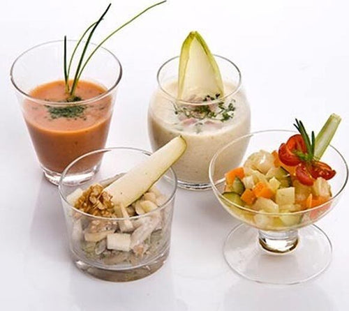 Set-aperitivo-in-vetro-composto-da-4-bicchierini-di-forma-diversa-porta-salsette