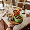 Set Aperitivo Evviva Stones 6287 con 3 Ciotole e Vassoio