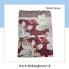 Set Asciugamani 1+1 David Flowers Spugna di Cotone
