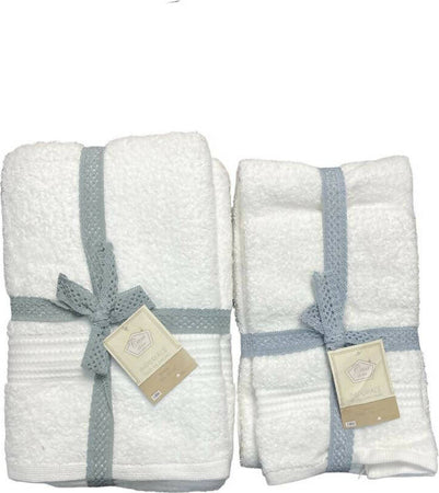 Set Asciugamani 1+1 E Telo Bagno Imperiale In Morbida Spugna Di Cotone Naturale 100% Offerti In Promozione Casa e cucina/Tessili per la casa/Biancheria da bagno/Asciugamani/Set di asciugamani Puleo Casa - Palermo, Commerciovirtuoso.it