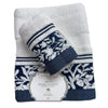 Set Asciugamani 1+1 Via Roma 60 Samba – Spugna di Cotone Jacquard 420 gr/m²