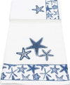 Set-asciugamano-bagno-Vingi-Ricami-Stelle-marine