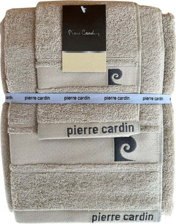 Set-asciugamano-bagno-viso-ospite-telo-Pierre-Cardin-Luxury