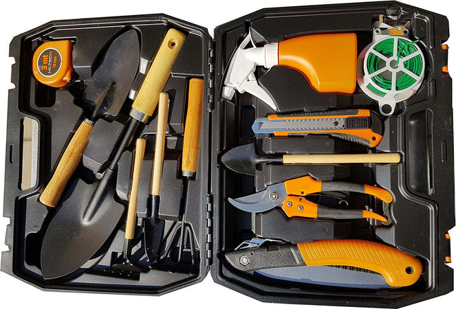 Set Attrezzi da giardino con Valigetta 12 PZ Hiltech Fai da te/Utensili elettrici e a mano/Attrezzi da giardinaggio/Vanghe e pale Scontolo.net - Potenza, Commerciovirtuoso.it