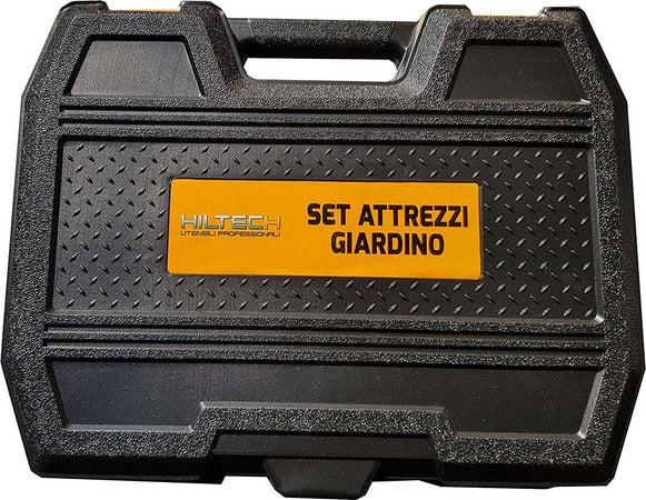 Set Attrezzi da giardino con Valigetta 12 PZ Hiltech Fai da te/Utensili elettrici e a mano/Attrezzi da giardinaggio/Vanghe e pale Scontolo.net - Potenza, Commerciovirtuoso.it