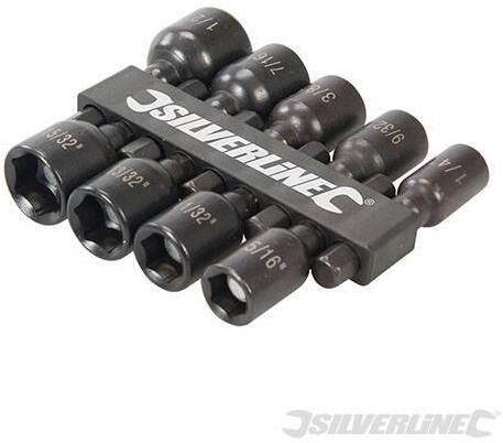 Set avvitadado magnetici in acciaio al cromo vanadio 9pezzi