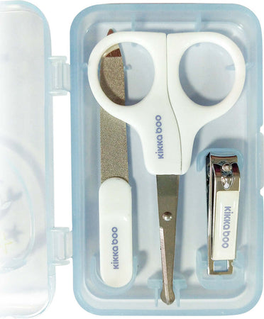 Set Baby Manicure Kikkaboo Celeste Prima infanzia/Igiene e benessere/Cura delle unghie La Casa Del Bebè - Napoli, Commerciovirtuoso.it