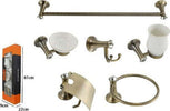 Set-Bagno-6-Accessori-Porta-Asciugamano-Rotolo-Bicchiere-Spazzolino-59237-Cristalli
