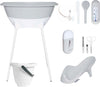 Set Bagno Luma Grigio e Bianco con Secchio Prima infanzia/Igiene e benessere/Set di igiene e benessere La Casa Del Bebè - Napoli, Commerciovirtuoso.it