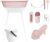 Set Bagno Luma Rosa Blossom con Secchio Prima infanzia/Igiene e benessere/Set di igiene e benessere La Casa Del Bebè - Napoli, Commerciovirtuoso.it