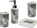 SET BAGNO NERO IN CERAMICA DISPENSER SAPONE PORTA SAPONETTA BICCHIERE SPAZZOLINI  Trade Shop italia - Napoli, Commerciovirtuoso.it