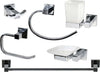 Set-Bagno-Quadrato-Acciaio-Cromato-E-Vetro-Satinato-6-Pezzi-Arredo-Moderno-52920