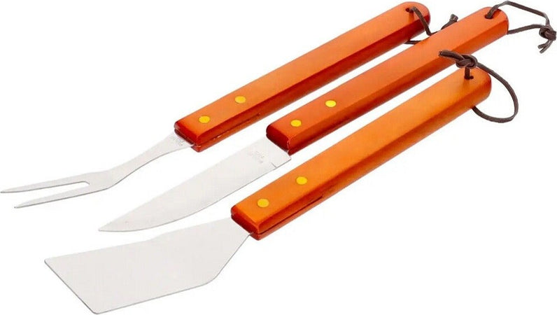 Set Barbecue 18 Pezzi Con Valigetta Bbq Grill Acciaio Inox Manico Legno 6498010 Casa e cucina/Elettrodomestici per la cucina/Piastre e griglie elettriche/Piastre Trade Shop italia - Napoli, Commerciovirtuoso.it