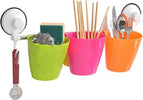 SET BARRA IN ACCIAIO CON VENTOSE 3 VASCHETTA PORTA OGGETTI PER BAGNO CUCINA  Trade Shop italia - Napoli, Commerciovirtuoso.it