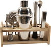 Set bartender 8 pezzi Shaker per cocktail con cassetta in legno idea regalo Casa e cucina/Utensili da cucina/Accessori vino e bar/Set di accessori da Cocktail La Zappa - Altamura, Commerciovirtuoso.it