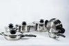 Set Batteria Di Pentole Da 12 Pezzi Padelle In Acciaio Inox Cucina Schuster Cucina > Pentole e Padelle Trade Shop italia - Napoli, Commerciovirtuoso.it
