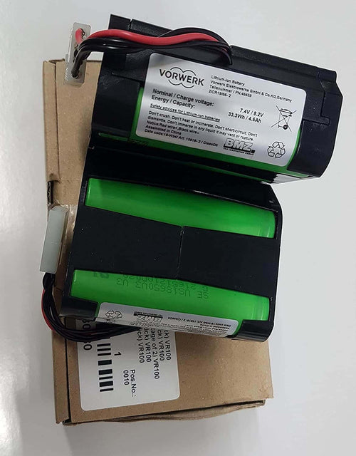 Set Batterie Originale Vorwerk Robot Vr100 (2 PZ)