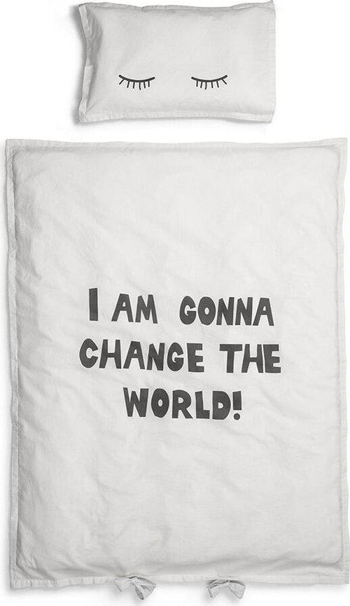 Set Biancheria Elodie Details Change The World Casa e cucina/Tessili per la casa/Biancheria per culle e lettini/Biancheria bebè/Completi da culla La Casa Del Bebè - Napoli, Commerciovirtuoso.it