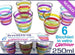 SET BICCHIERI IN VETRO CON RIGHE COLORATE GLAMOUR 6 PEZZI DA 250 ML COLORATI Casa e cucina/Stoviglie/Bicchieri e cristalli/Tumbler Trade Shop italia - Napoli, Commerciovirtuoso.it