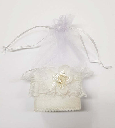 12 BOMBONIERA BOMBONIERE SACCHETTO ORGANZA BIANCO PIZZO FIORE PORTACONFETTI Casa e cucina/Hobby creativi/Materiali per hobby creativi/Forniture per feste/Bomboniere Trade Shop italia - Napoli, Commerciovirtuoso.it