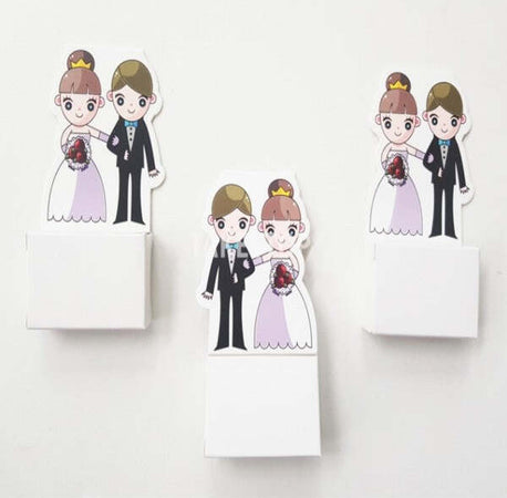 Set Bomboniera Bomboniere Sposi Cartoon Scatolina Portaconfetti Porta Confetti Casa e cucina/Hobby creativi/Materiali per hobby creativi/Forniture per feste/Bomboniere Trade Shop italia - Napoli, Commerciovirtuoso.it