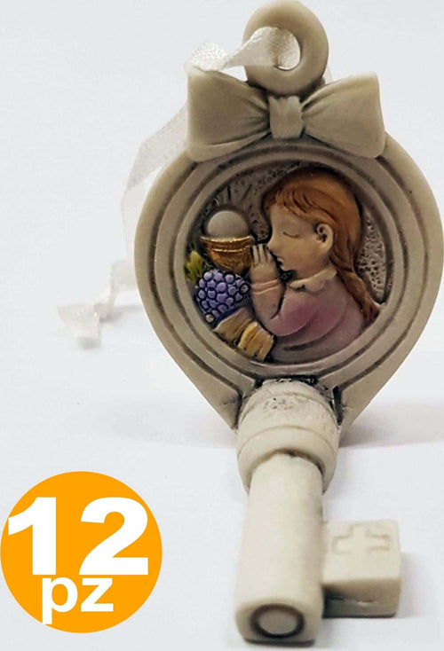 Set Bomboniera Chiave Fiocco Gancio Comunione Bambina Sacra Eucarestia Ceramica Casa e cucina/Hobby creativi/Materiali per hobby creativi/Forniture per feste/Bomboniere Trade Shop italia - Napoli, Commerciovirtuoso.it