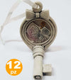 12 BOMBONIERE CHIAVE FIOCCO GANCIO CRESIMA SACRAMENTO MITRIA CERAMICA APPENDINO Casa e cucina/Hobby creativi/Materiali per hobby creativi/Forniture per feste/Bomboniere Trade Shop italia - Napoli, Commerciovirtuoso.it