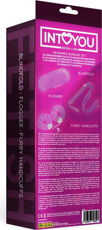 Set Bondage Manette frustino Mascherina Intoyou Bdsm Line Beginners Bondage Set 3 Pezzi Viola Salute e cura della persona/Erotismo e contraccezione/Bondage/Set Kondorama - Martinsicuro, Commerciovirtuoso.it