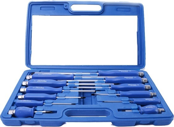 Set Cacciaviti 12 Pz. Cromo Vanadio Calamitati In Valigetta Di Plastica Fai da te/Utensili elettrici e a mano/Utensili a mano/Cacciaviti/Set cacciaviti Trade Shop italia - Napoli, Commerciovirtuoso.it