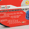 SET CACCIAVITI E PUNTE KIT 42 PEZZI CHROME VANADIUM CON CACCIAVITE DI PRECISIONE Fai da te/Utensili elettrici e a mano/Utensili a mano/Cacciaviti/Set cacciaviti Trade Shop italia - Napoli, Commerciovirtuoso.it