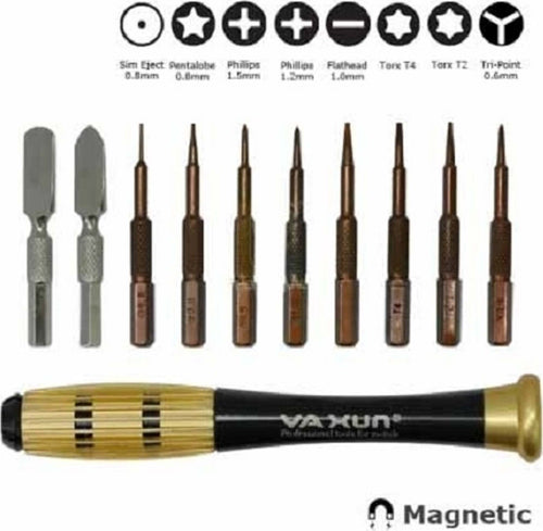 SET CACCIAVITI MULTIFUNZIONE 10 PUNTE TORX RIPARAZIONI CELLULARE SMARTPHONE PC Fai da te/Utensili elettrici e a mano/Utensili a mano/Cacciaviti/Set cacciaviti Trade Shop italia - Napoli, Commerciovirtuoso.it