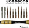 Set-Cacciaviti-Multifunzione-10-Punte-Torx-Riparazioni-Cellulare-Smartphone-Pc
