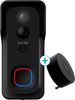 set-campanello-esterno-con-telecamera-da-esterno-ip54protezione-contro-spruzzi-d'acqua-e-polvere.suoneria-interna-extra-forte